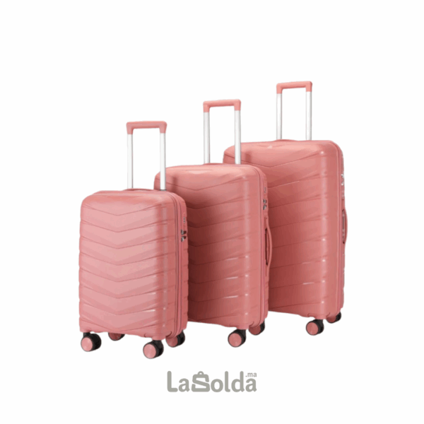 set de 3 valises rigides