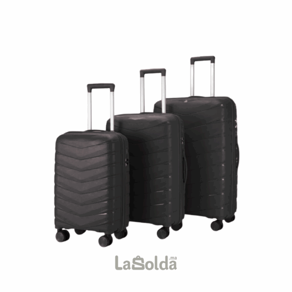 set de 3 valises rigides