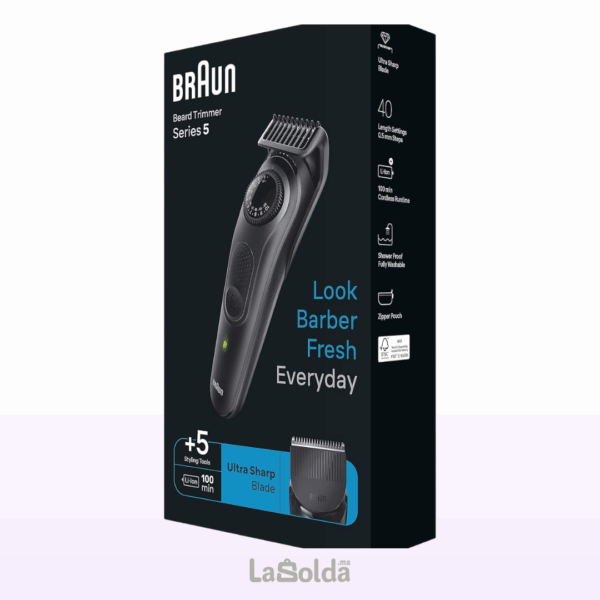 Braun Tondeuse à barbe série 5 BT5420 Maroc