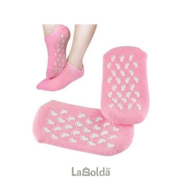 chaussettes hydratantes pieds