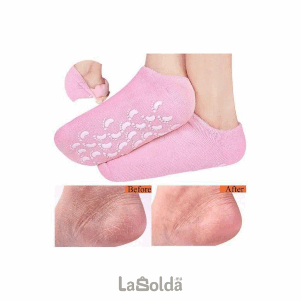 chaussettes hydratantes pieds