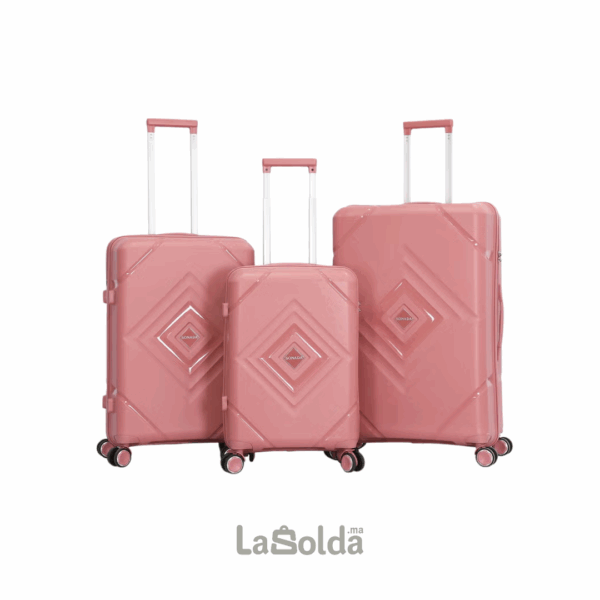 Set 3 valises Tropicase