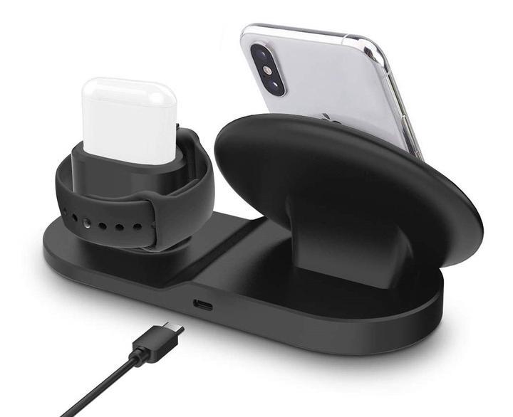 STATION DE CHARGE SANS FIL 3 EN 1