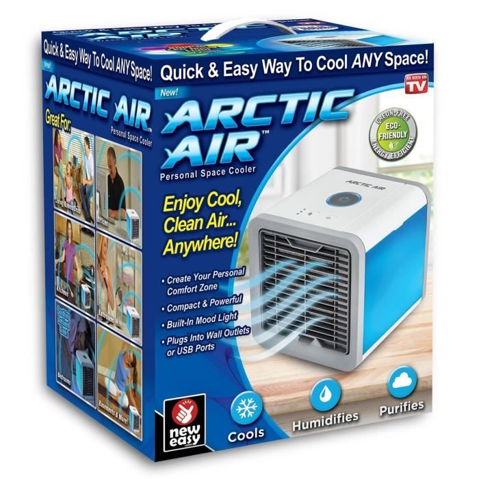 Mini Climatiseur Mobile , Refroidisseur d'air Et Humidificateur