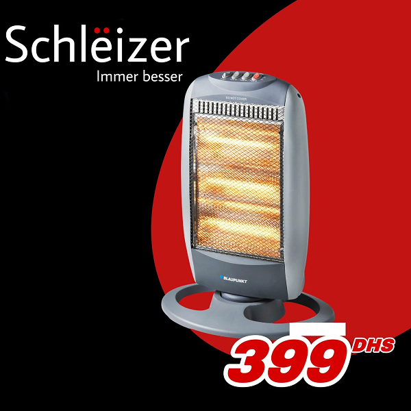 Chauffage Electrique  Quartz 1200w Schlëizer