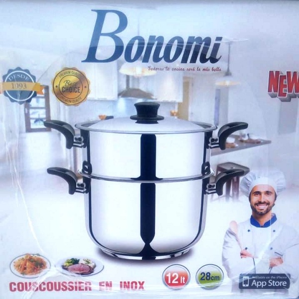 Couscoussier En Inox 12L