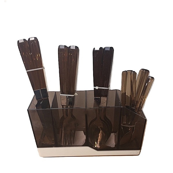 Ensemble Ménagère 24 Pièces Marron