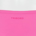 MAILLOT 2 PIÈCES TANKINI FINES BRETELLES ET CULOTTE FINITIONS VOLANT LUA ROSE TRIBORD