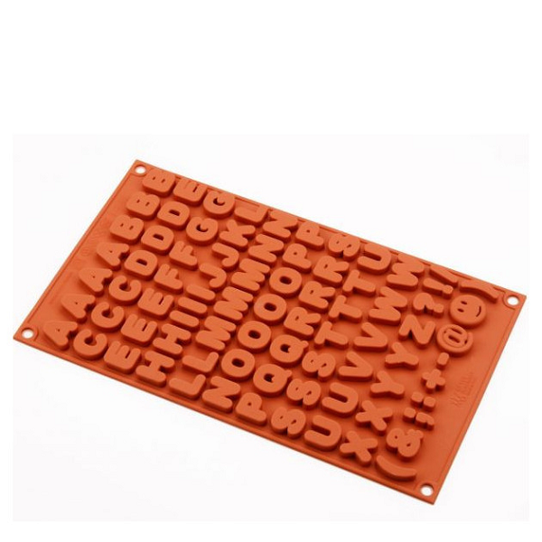 Moule à chocolat en Silicone 26 lettres majuscules, ustensiles de cuisson, moule à gâteau fait à la main