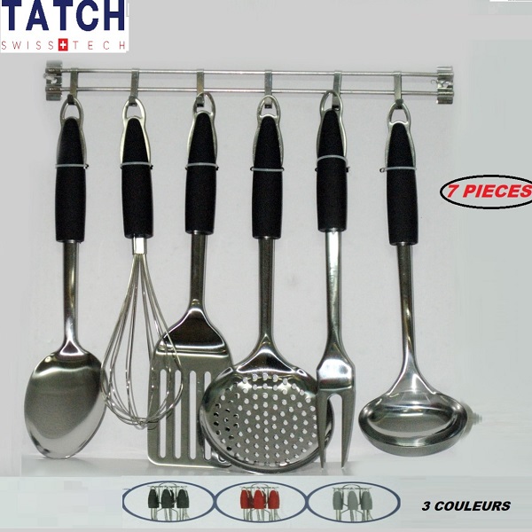 Set De Penderie De Cuisine Avec Support Mural